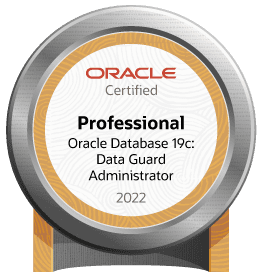 Oracle certification Verifiied Badge